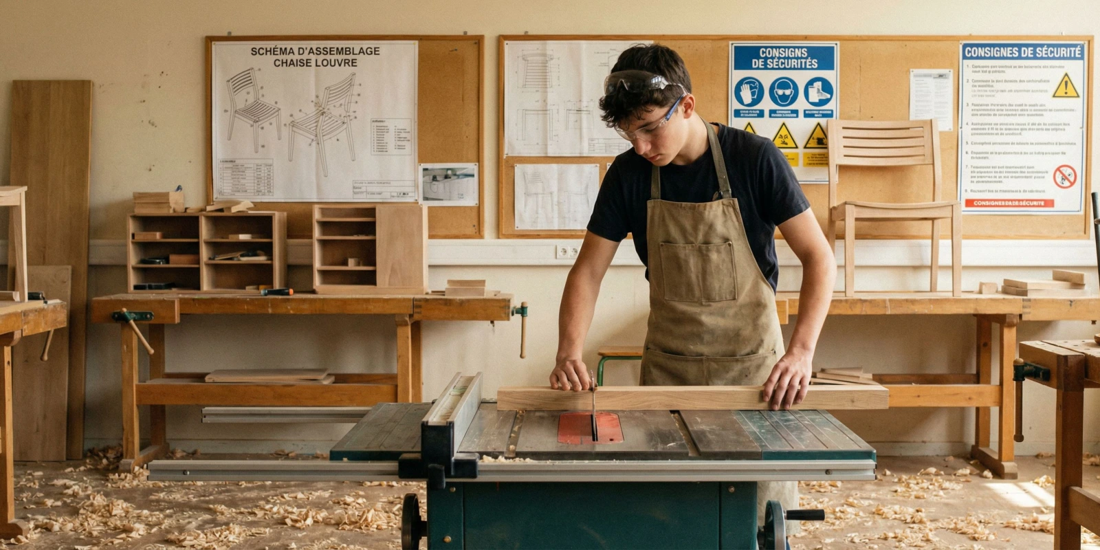 Épreuves EP1 et EP2 du CAP Menuisier Fabricant : Guide Complet avec Coefficients et Conseils