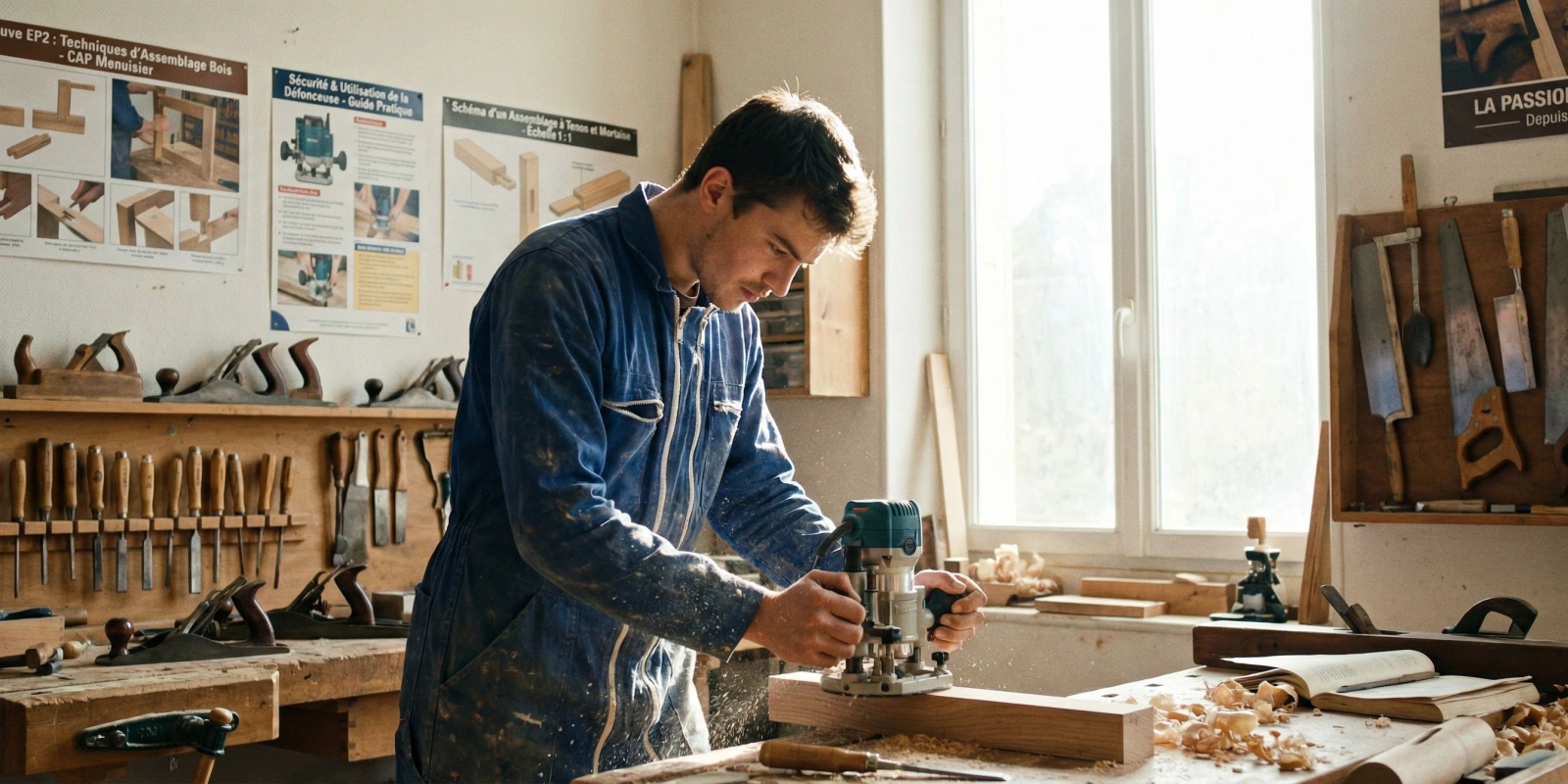 Sujets CAP Menuisier Fabricant 2024-2023 : Annales et Corrigés Gratuits